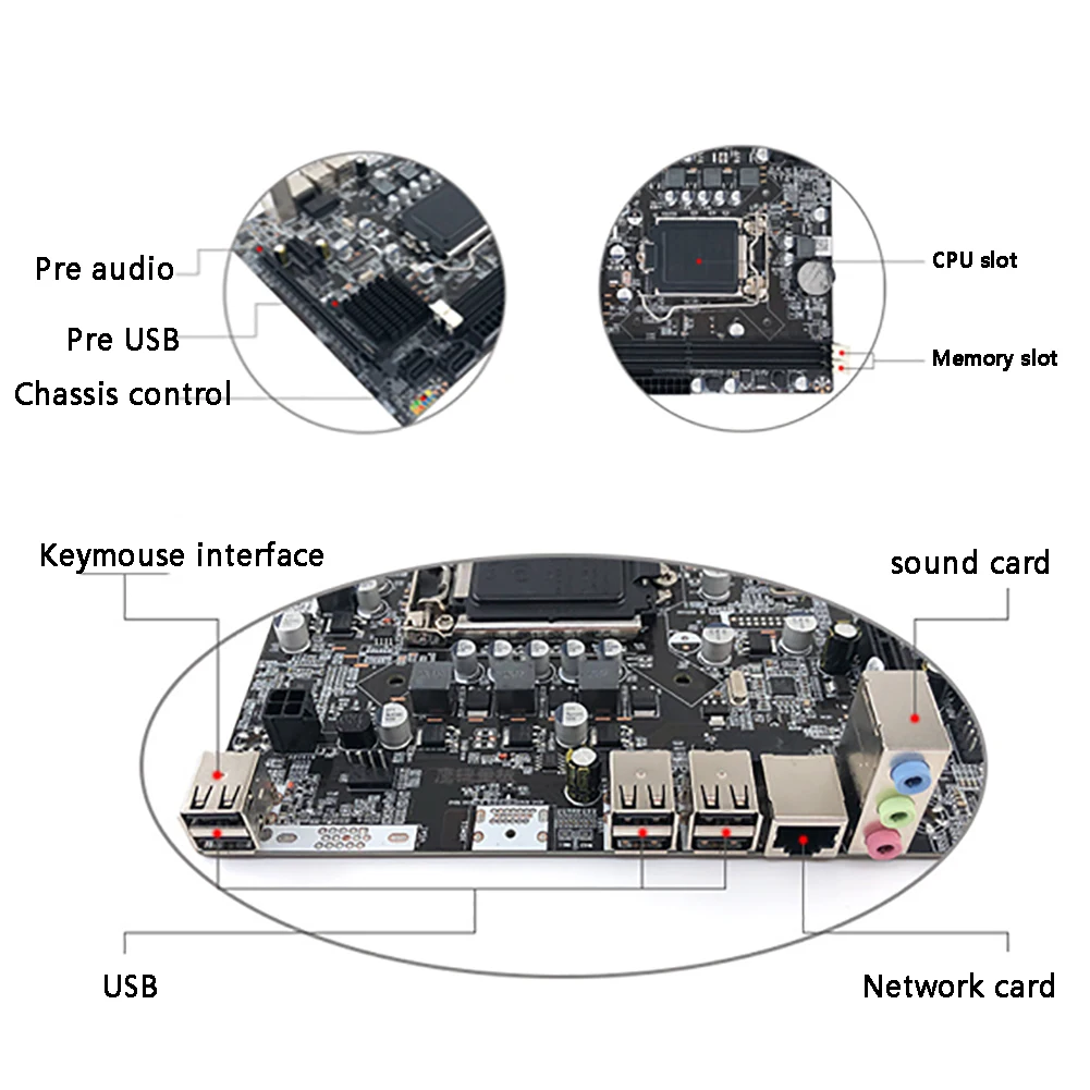 Материнская плата SATAII стабильная для Intel P67 разъем PCI Express Замена LGA 1155 USB интерфейс DDR3 ПАМЯТЬ настольный компьютер процессор