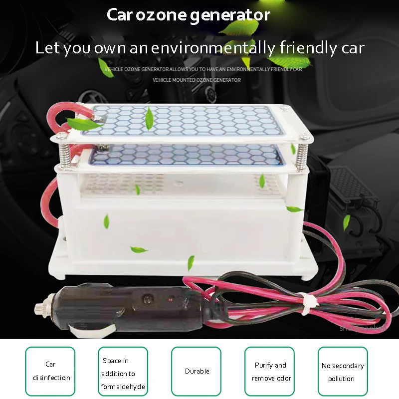 Mini portable ozone generator Car ozone generator air purifier Sterilization Remove odor Ozone disinfection air fresh device
Mini portable ozone generator Car ozone generator air purifier Sterilization Remove odor Ozone disinfection air fresh device