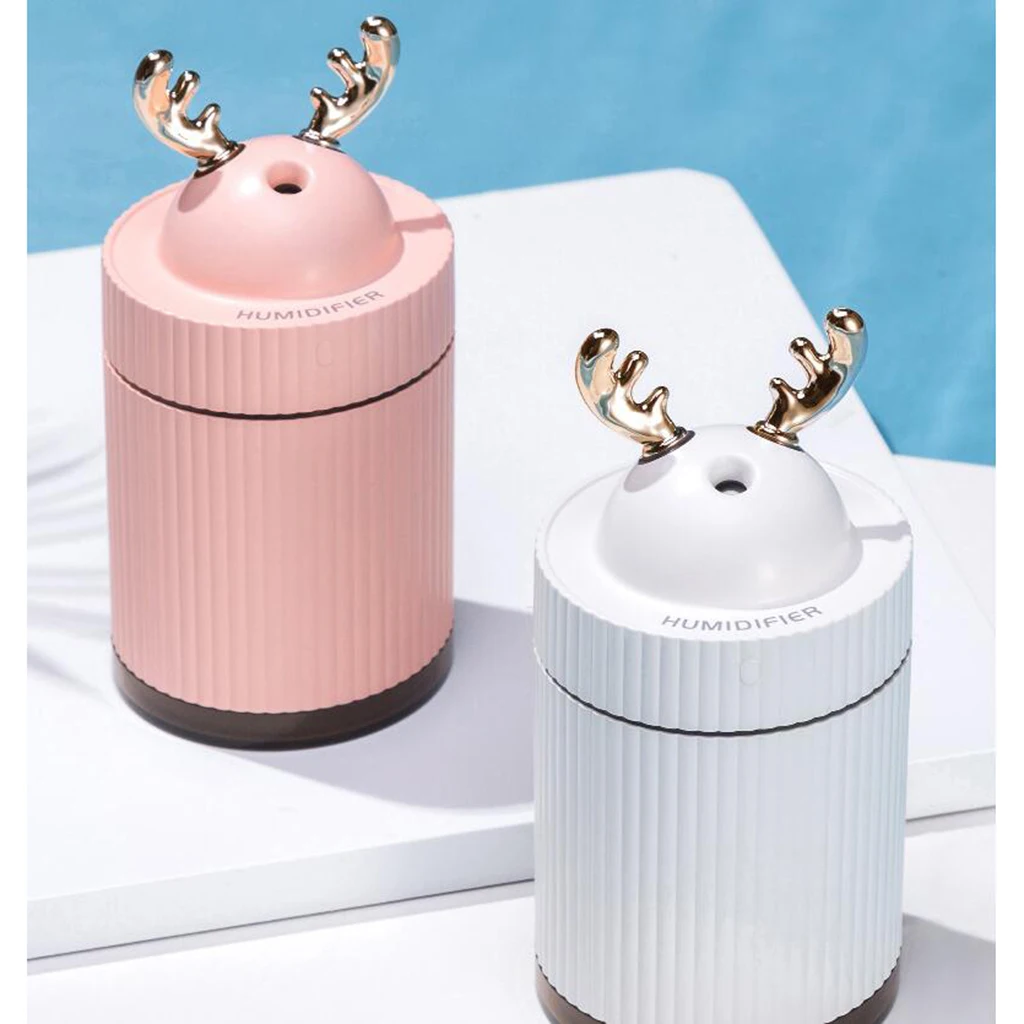 Essential Oil Diffuser & Cool Mist Air Humidifier 260ml Aromatherapy Diffuser For Car Bedroom Living Room Office Baby Room Yoga