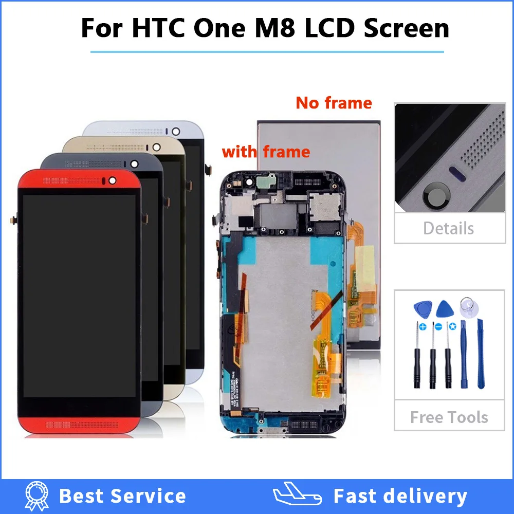 htc one m7 lcd touch screen digitizer replacement factory