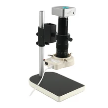 HDMI USB 36MP 1080P электронный цифровой ремонт микроскоп камера+ 180X 300X зум C крепление объектива+ 56 светодиодный регулируемый кольцевой свет