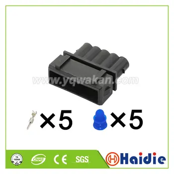 

Free shipping 2sets automotive 5pin housing plug 357 972 765 electric waterpfoof wiring cable connector 357972765