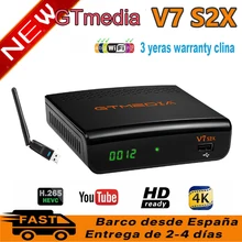 DVB-S2 спутниковый ресивер Gtmedia V7 S2X 1080P с USB WIFI, бесплатное обновление от gtmedia v7s HD, Быстрая Доставка, без приложения DVB-S2 спутниковый ресивер Gtmedia V7 S2X 1080P с USB WIFI, бесплатное обновление от gtmedia v7s HD, Быстрая Доставка, без приложения