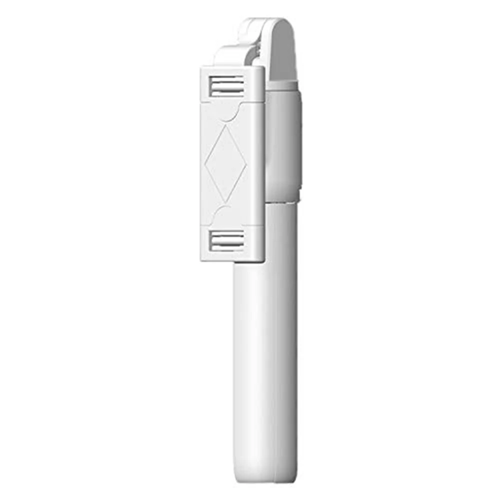 White Селфи палка штатив подставка держатель Выдвижная с Bluetooth пульт дистанционного управления для Iphone XR 8 7 6 6S Plus samsung Xiaomi Huawei Android IOS - Color: White