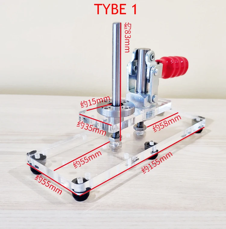 Fixture, Clip Probe, 2,54 milímetros