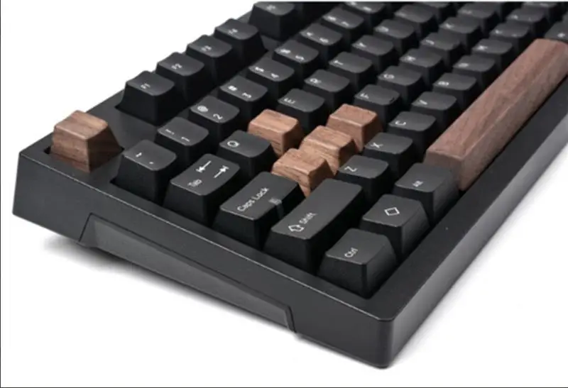 Орех Деревянный Keycap OEM высота деревянный Keycap костюм деревянные Keycaps личность для Cherry MX Переключатель Механическая игровая клавиатура