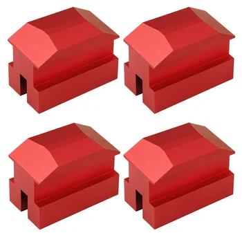 

4pcs Aluminum Alloy Points Accessories Durable Easy Install Professional Floor Jack Lift Pads Mini Auto Car For Camaro 16 17 18