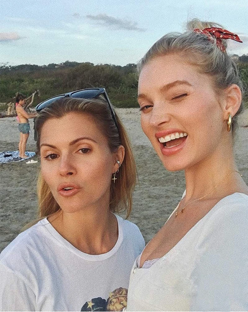 2021 New Thick Hoop Earrings Lightweight Chunky Gold Hoops Earrings 14K Gold Plated Large Circle Earring for Women Girls - Image 5