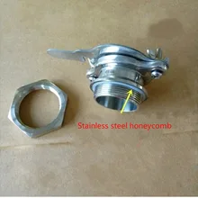 1 шт. посуда для пчеловодства поток меда, нержавеющая сталь, медовый порт