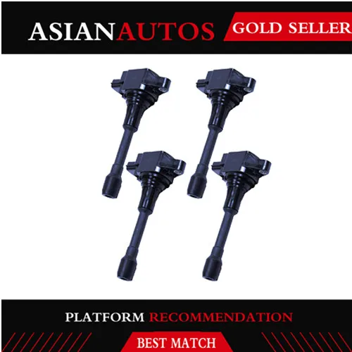 4 X прямая Свеча зажигания 22448-EA000 22448 EA000 для Nissan Frontier 2.5l 4cyl для Suzuki Equator