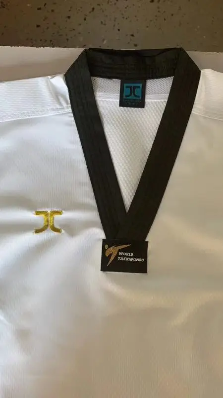 

New arrival J-Calicu Breathable world taekwondo uniforms high quality super light Jcalicu Taekwondo doboks size 150cm-190cm