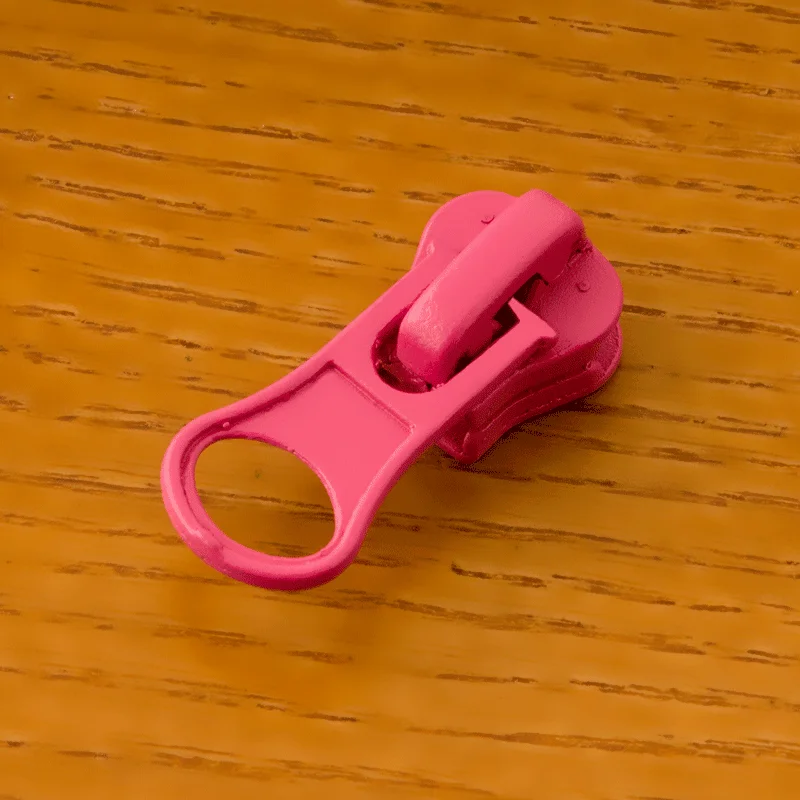 hot pink 10 шт 5# молния тяга слайдер ремонт смолы молния головы 20 цветов на выбор 3-023 - Цвет: hot pink