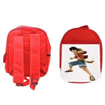 

RED backpack MONKEY D LUFFY PIRATE KING backpack rucksak