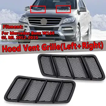 

New Car Front Hood Vent Grille Air Flow Intake Hood For Mercedes For Benz W166 GL GL350 GL450 GL550 ML ML350 ML550 2012-2015