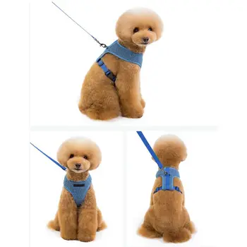 

Dog Vest Harnesses, Walking Pet Harness with Adjustable 2 Rings and Handle