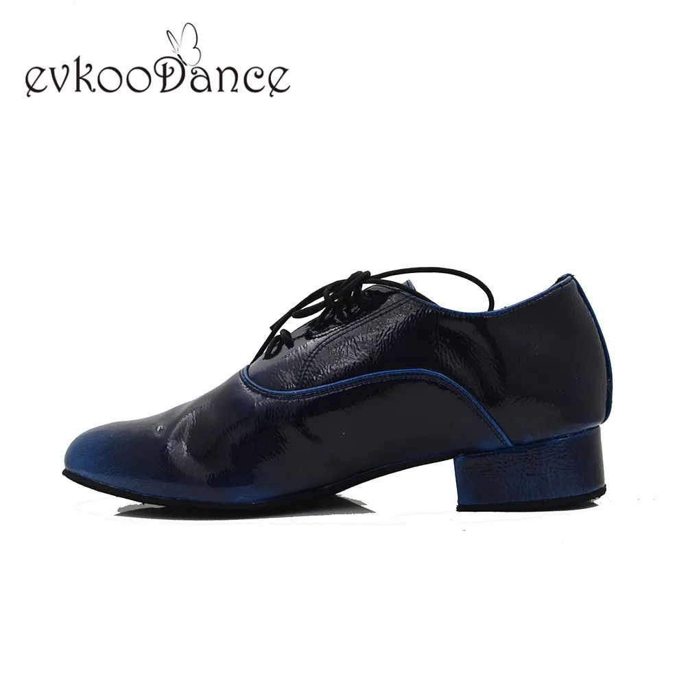 Черные туфли для латинских танцев из меняющейся кожи; Zapatos De Baile; высота каблука 2,5 см; размеры США 4-12; для мужчин; Профессиональный стиль; NL338