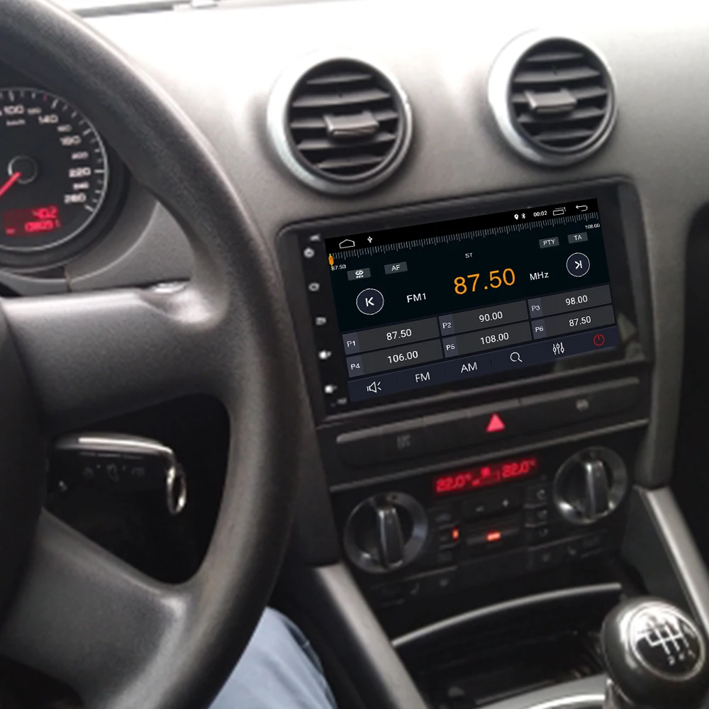 IPS DSP 2din Android 10 автомобильный мультимедийный плеер головное устройство для Audi A3 8P S3