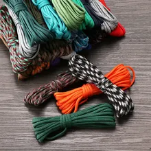 1 предмет 5 метров парашютный шнур веревка для палатки, 7 многожильный нейлоновый комплект для выживания в аварии, Пеший Туризм Кемпинг-параккорд шнур веревка, инструмент для использования на природе