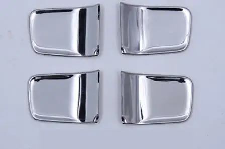 Lsrtw2017 автомобиля Innder дверная ручка Панель для Mitsubishi Outlander 2013 аксессуары для интерьера - Название цвета: drawing silver
