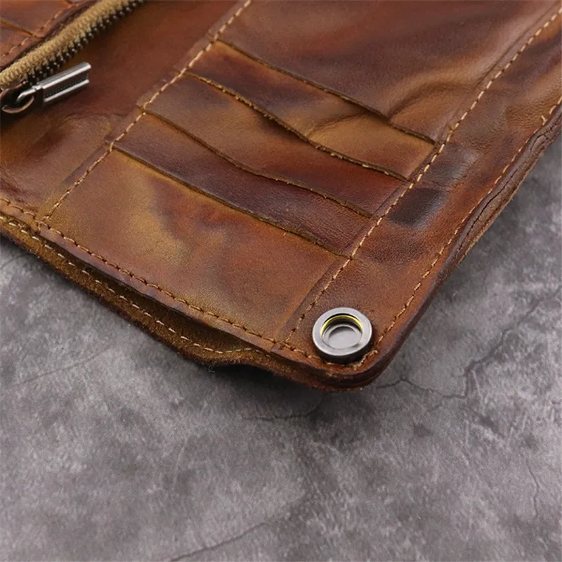 PNDME vintage genuine leather men's women's wallet simple luxury real cowhide handmade multi-card holder female small purse PNDME vintage genuine leather men's women's wallet simple luxury real cowhide handmade multi-card holder female small purse