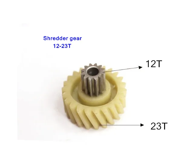 Шредер Шестерня 12T 23T C638 C-638 C868 C668 Шредер Шестерня Аксессуары 23 зубья 12 зубьев