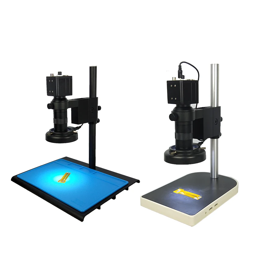 Efix 2MP VGA монокулярный микроскоп подставка для объектива цифровой камеры 56 светодиодный светильник-кольцо для ремонта пайки телефона