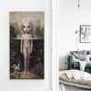 Citon Canvas Art Oil painting Mark Ryden《Aurora, 2016》Artwork Poster Picture Modern Wall Decor Home Living room Decoration ► Photo 1/6