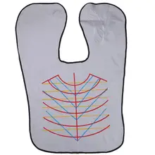 Антистатический водонепроницаемый парикмахерский окрашивание волос фартук Перми шаль накидка обертывание