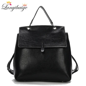

New Women Leather Backpack Multifunction Shoulder Bags for Women 2020 Back Pack School Bags for Teenage Girls Mochila Feminina