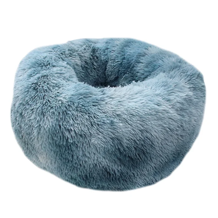 Pet плюшевый пончик Cuddler кошки кровать теплый мягкий утолщенный повышенный коврик для собак и щенков Подушка PI669
