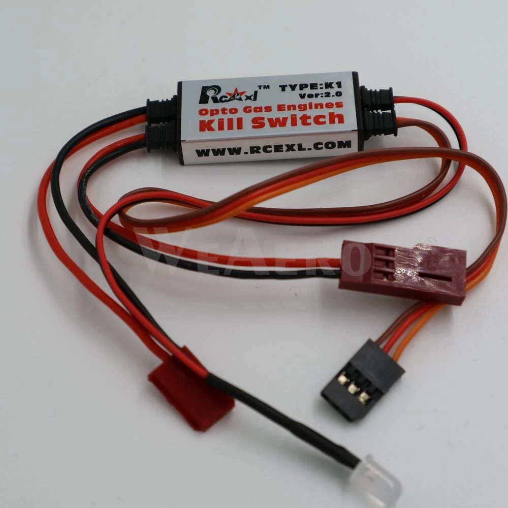 NEUE Opto Gas Engine Kill Switch LED für Zündzubehör für RC Flugzeugmodelle NEUE Opto Gas Engine Kill Switch LED für Zündzubehör für RC Flugzeugmodelle
