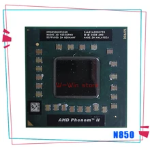 Amd phenom ii triple-core móvel n850 2.2 ghz três-núcleo processador cpu de três linhas hmn850dcr32gm socket s1