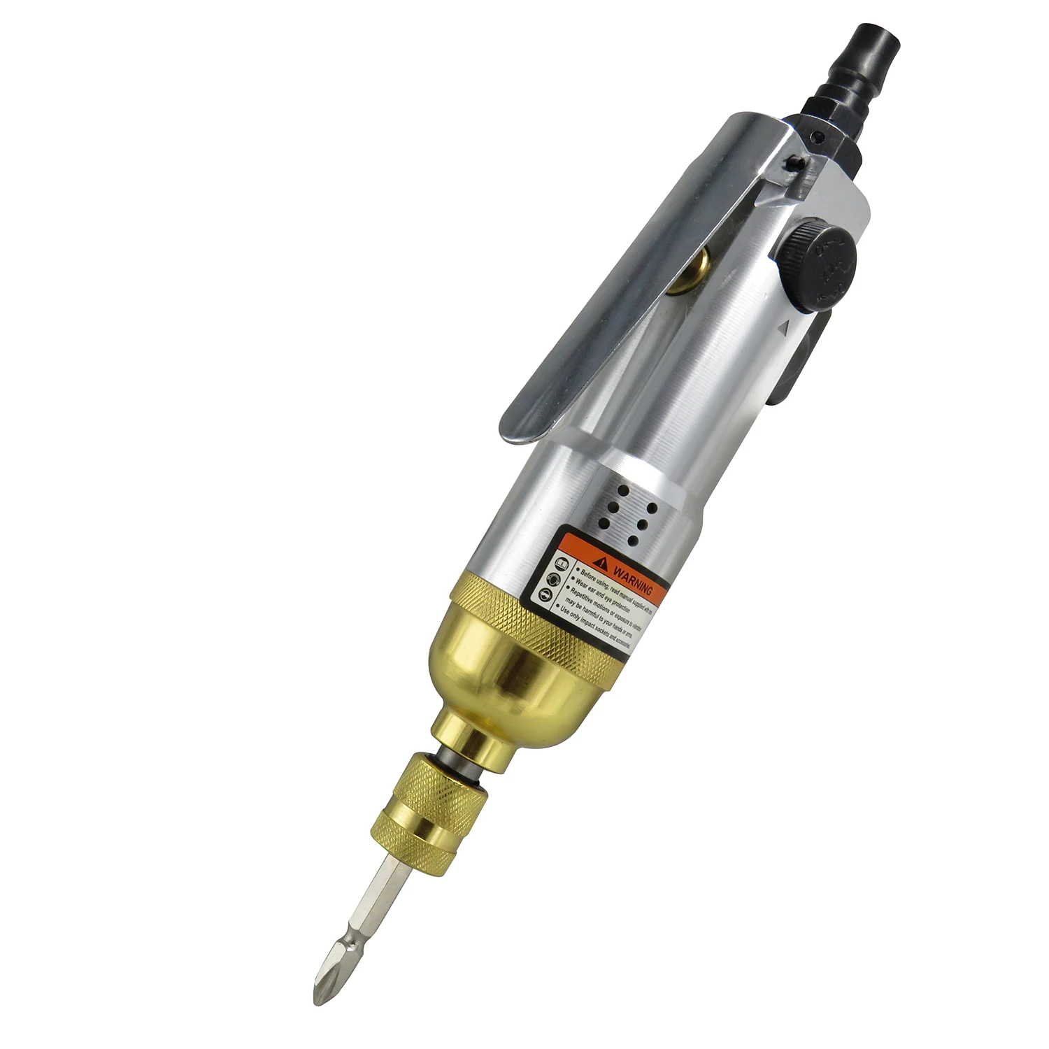 1/4" Pneumatic Air Screwdriver Bit Straight Hand Industrial 9000rpm Reversible Screw Driver screwdriver set