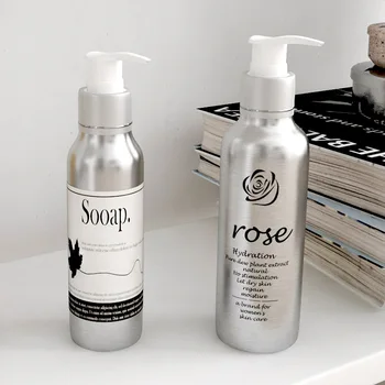 

150ml 250ml Empty Metal Aluminum Spray Bottle Containers Perfume Metal Container Perfumes Bottle With Aluminum Mist Sprayer Pump