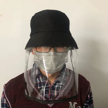 

Protection Mask Removable Windproof Anti-dust Anti-droplet Spittle Face Covering for Bucket Hat Sun Visor Hat Baseball Cap