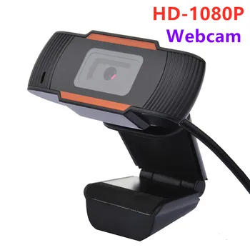 

New 1080P USB Webcam Potatable Web Camera Video Recording With Microphone For PC Computer Laptop Rotatable 2.0 HD camcorder lens