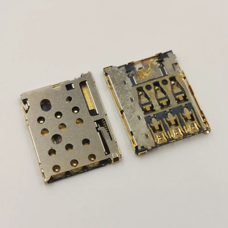 5 Pz Sim Card Reader Slot Tray Holder Connettore Presa Spina Per Sony Xperia C4 E5303 E5306 E5333 E5343 Blackberry Passport Q30