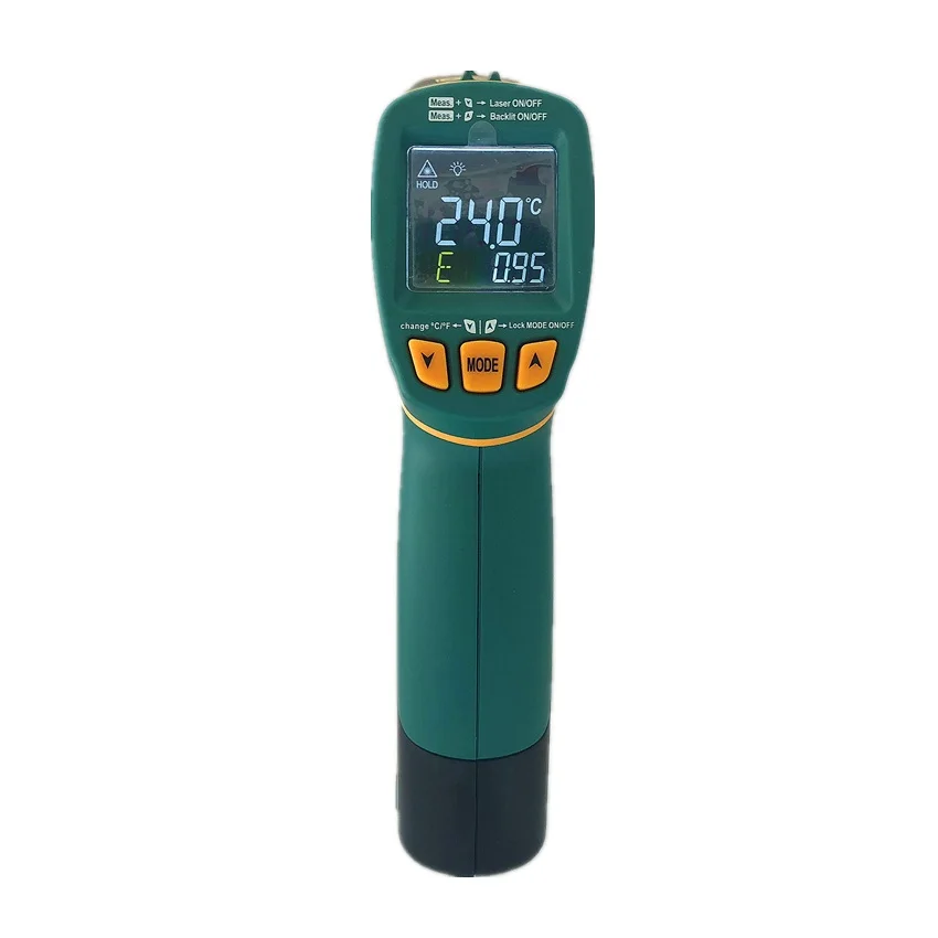 MASTECH MS6531C Handheld Non-Contact Infrared Thermometer Point Temperature Gun with K-Type Thermocouple Test/Data Hold | Инструменты
