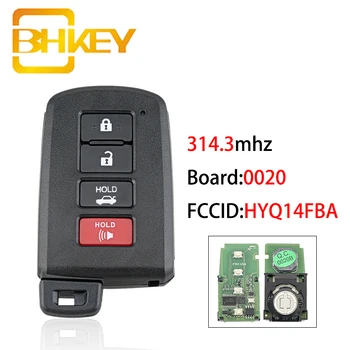 

BHKEY HYQ14FBA Car Remote Key for Toyota Corolla Camry Avalon 2011-2016 Smart Car Key 314.3mhz for Toyota Key 0020