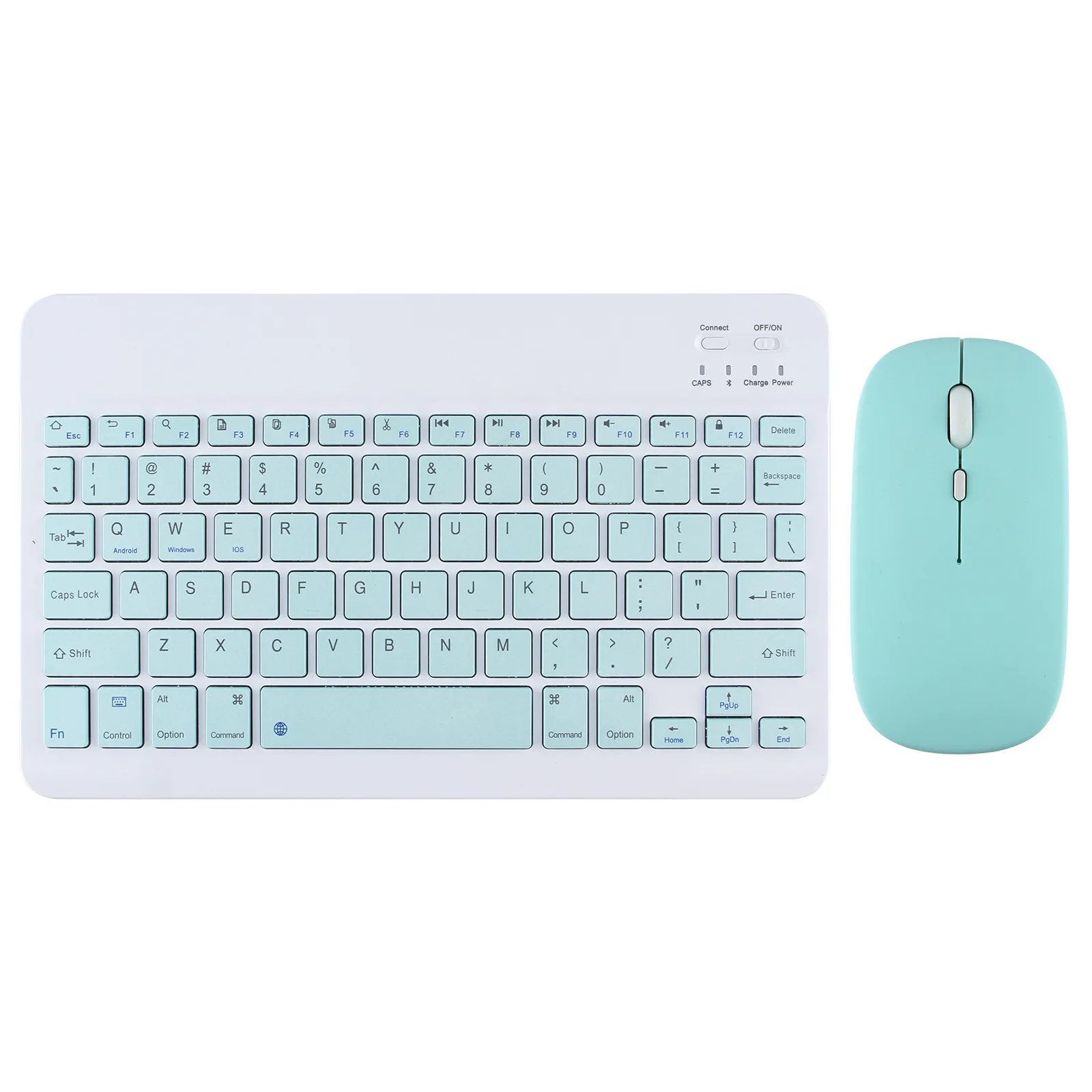 para Ipad Air Pro 11 Bluetooth Teclado sem Fio do Mouse Russo Francês Hebraico Espanhol Coreano para Android Ios Windows Phone Tablet - Imagem 6
