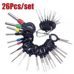Extracteur de connecteur de câble électrique, outil de dépose de Terminal de voiture, extracteur de broche de clé, Kit d'extraction de broche de clé, outils de réparation de prise automatique 