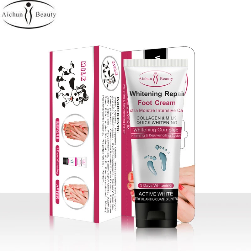

Collagen & Milk Serum 100g Feet Cream Effectively Exfoliating And Whitening Heel Foot Massage Cream Feet Repair Feet Care