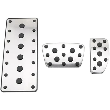 

Brake Gas Accelerator Foot Rest Pedal for Toyota Land Cruiser LC200 Lexus LX570 2013 2014 2015 2016 2017 2018 2019 3PCS