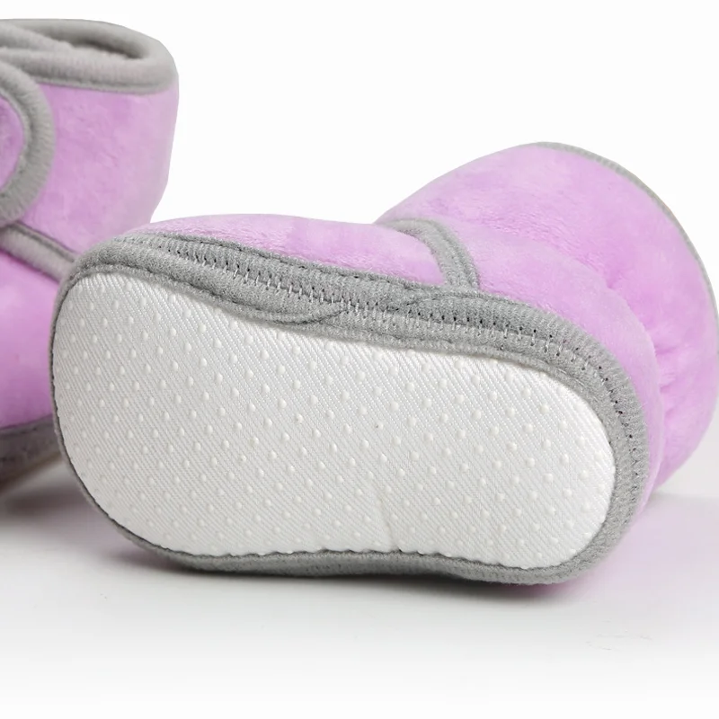 New fashion autumn and winter toddler boots thick non-slip warm baby boots for 6-15months baby