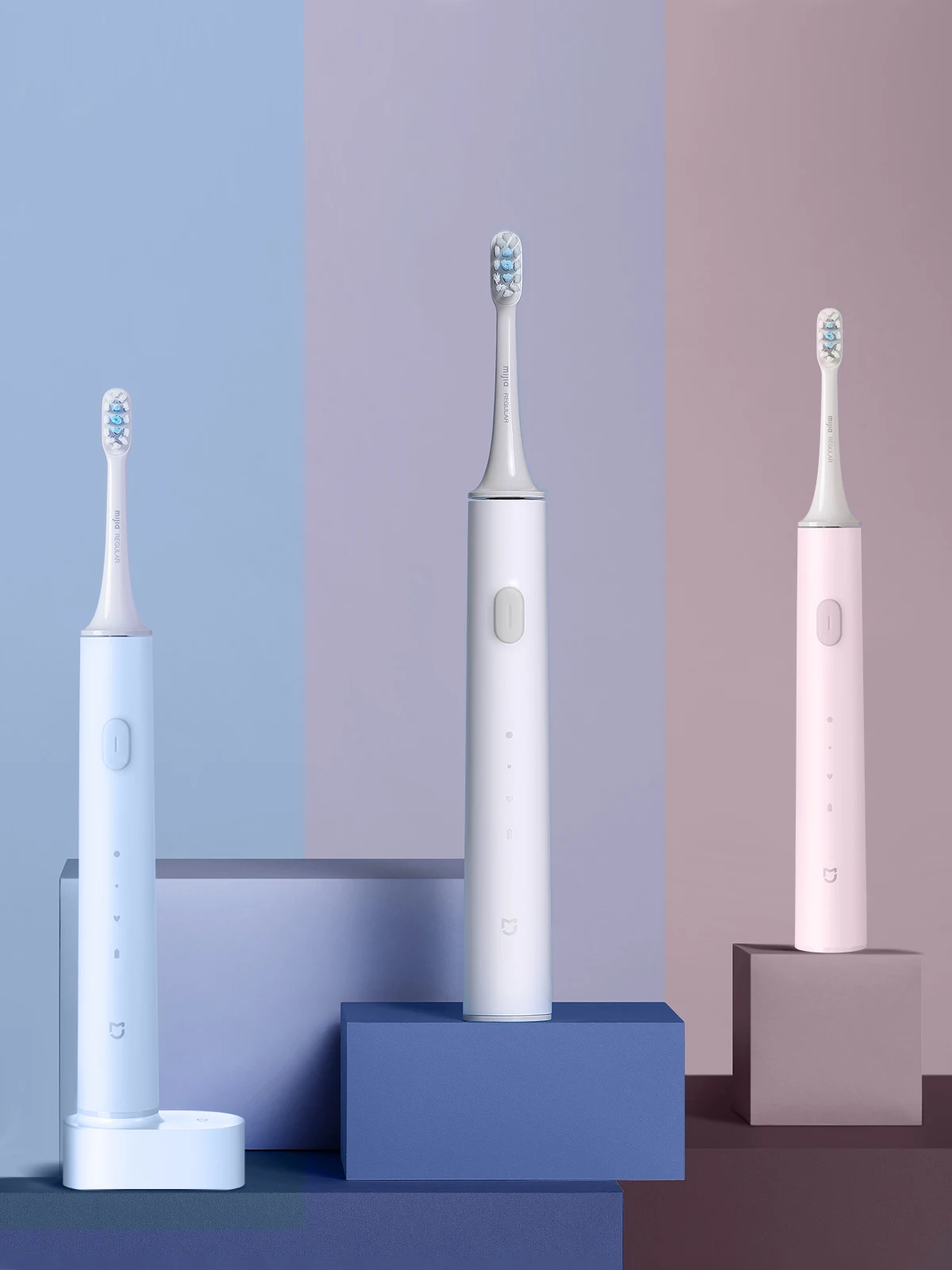 XIAOMI MIJIA мощная звуковая электрическая зубная щетка Беспроводная T500 умная