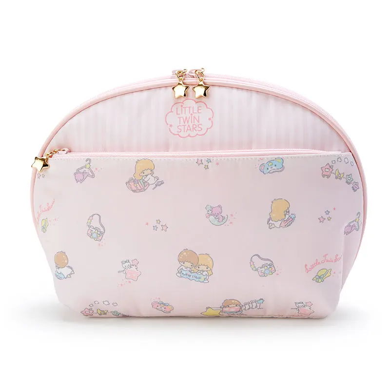 Милая мультяшная косметичка hello kitty Cinnamoroll, маленькая Двойная звезда, косметичка для девочек, ограниченная серия, женская косметичка для хранения, Органайзер