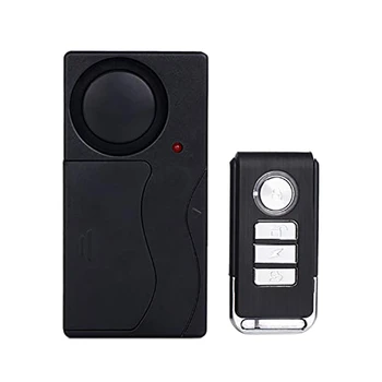 

Remote Control Bicycle Electromobile Security Vibration Warning Alarm System Bike Anti Lost Reminder