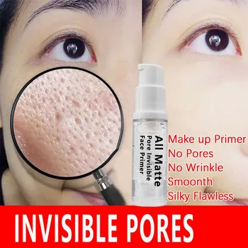 

2020 Face Base Primer Makeup Liquid Matte Fine Lines Oil-control Shrink Pores Facial Cream Brighten Foundation Cosmetic