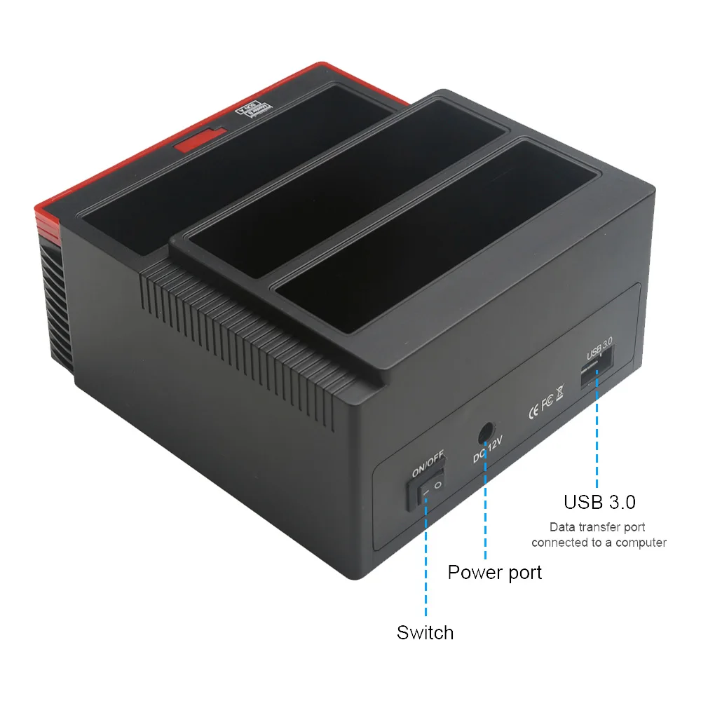 Док станция для жестких дисков 2 5 дюйма/3 дюйма USB 3 0/Type C на SATA 1 IDE|Корпус жесткого