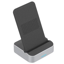 Qi Беспроводное зарядное устройство для samsung Galaxy S9 S8 модная Подставка для зарядки 10 Вт 7,5 Вт Зарядное устройство для Iphone Xs Max Xr 8P